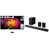 LG 83-Inch Class OLED evo AI 4K W6 Wallpaper Series Smart TV (OLED83W6PUA, 2026) S95AR 9.1.5 ch. Home Theater Soundbar with Wireless Subwoofer, Dolby Atmos Audio, TV Synergy, Wow Interface