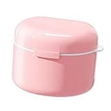 Syyavrrta Compact PP Plastic Storage Case with Secure Snap Lid for Small Items, 3.9 x 3.1 x 2.8 Inches