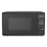 0.9 Cu. Ft. Microwave Oven, 900W, Digital Control, LED Display, 6 Cooking Presets, Black - LED Display With A User-friendly Control Panel For Effortless Cooking Adjustments