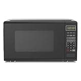 0.9 Cu. Ft. Microwave Oven, 900W, Digital Control, LED Display, 6 Cooking Presets, Black - LED Display With A User-friendly Control Panel For Effortless Cooking Adjustments