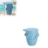 Beach Storage Vault with Concealed Sand Placement Design, Portable Screw Top Valuables Container, Travel Organizer for Keys, Wallet, Phone and Small Personal Items