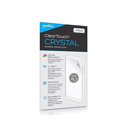 BoxWave Screen Protector Compatible with Mitel 6867 - ClearTouch Crystal (2-Pack), HD Film Skin - Shields from Scratches