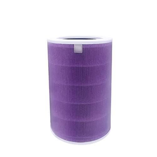 TANGCHUNJIE Air Purifier Hepa Filter Replacement, Compatible for Mija Air Purifier Mi 1/2 / 2S / 3 / 3H Pro Filter Part(Purple-1 with RFID)