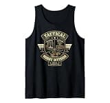 Mens Hobby Division 3D Printing Ham Radio Gardening Graphic Tank Top