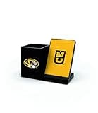 SOAR NCAA Wireless Cell Phone Charging Stand and Desktop Organizer, Missouri Tigers