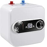 8L Electric Mini-Tank Water Heater, On-demand Endless Water Heater, 1500W Small Water Heater, Temperature Adjustment Range 95-167°F, for Sinks, Kitchens, Bathrooms, RVs
