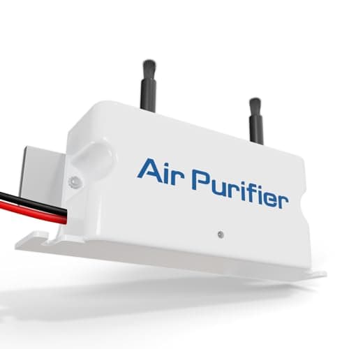 Boat & RV Air Purifier with Bipolar Ion Technology, Effectively Eliminates All Kinds of Odors, Easy Installation Maintenance Free, Ideal Accessories for Boats and Rvs