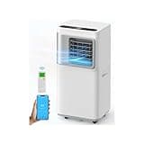 16000 BTU Portable Air Conditioners for Large Room up to 730 sq.ft 5-in-1 Smart AC Unit with WiFi APP/Remote Control, Fast Cooling, Dehumidifier, Quiet Sleep Mode, Window Kit Included