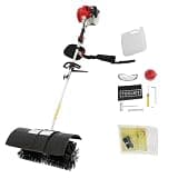 52CC 2-Stroke Grass Handheld Sweeper 2.3HP Engine Power Snow Sweeping Broom