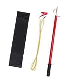 Snufferstick High Voltage Discharge Stick with Dual Port, Epoxy Resin Insulated Discharge Stick for Line Maintenance, Static Discharge Stick