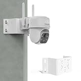 HOLACA Outside Wall Corner Mount for Cinnado B6 2K/3MP Solar Security Cameras Wireless Outdoor