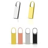 CarryBright Bulk Custom Mini USB Flash Drives with Lanyard, Personalized Logo and Text, Custom Packaging for Trade Shows, Corporate Events, Schools, Business Gifts (50,8GB)