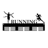 Metal Marathon Medal Hanger Display 11.81in Wall Mounted Race Bib Boards Holder Easy To Install for Runners Holidays Birthdays Gift