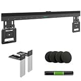 Pegzone Ultra Slim TV Wall Mount for 43-100 Inch TVs, Low Profile Flush Wall Mount with Magnetic Lock, Holds up to 165 lbs, 0.37" from Wall, Fits VESA 200x200 to 800x600