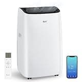 12000 BTU Portable Air Conditioner for Rooms Up to 550 Sq.Ft, Self-Evaporating Portable AC Unit, 3-in-1 Cooling, Fan & Dehumidifier, Remote Control