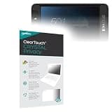 BoxWave Screen Protector Compatible With SmallHD 501 Full HD On-Camera Monitor - ClearTouch Crystal Privacy (2-Pack), Privacy Screen Protector Flexible Film Clear