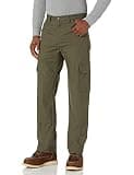 Dickies Men's DuraTech Ripstop Cargo Pants – Rugged Outdoor Work Pants with Tool Pockets for Tactical, Landscaping, Field Use, Moss Green, 38W x 30L