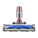 LED Electric Brush Head, Compatible with Dyson, V7 V8 V10 V11 V15 Motorized Vacuum Attachment(A)
