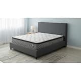 Star20XX Twin Mattress, Hybrid Mattress, 11 Inch Pillow Top Mattress, White Fabric with Gel Memory Foam, Quilted Foam Cover and Contoured Metal Coils for Interior Bedrooms
