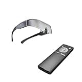 Compatible for Head Mounted 512GB Storage 3D Video Smart Glasses Play Games Watch Movie VR OLED Giant Screen Headset HDMI Video Glasses(256GB)