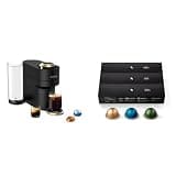 Nespresso Limited-Edition Vertuo Pop+ Coffee and Espresso Maker by Breville, Matte Black Gold Capsules, Vertuo Line