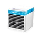 Arctic Air Pure Chill 2.0 Evaporative Air Cooler by Ontel - Powerful, Quiet, Lightweight and Portable Space Cooler with Hydro-Chill Technology For Bedroom, Office, Living Room & More,Blue