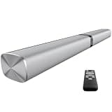 Assistrust Sound Bar for Smart TV, 80W Soundbar with Bluetooth/ARC/Opt/AUX Connect, Dynamic Volume Boost, 3 Equalizer Modes, 2 in 1 Detachable Soundbar for TV/PC/Gaming/Projectors