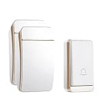 ONMYJFD Self-Powered Home Door Bell Chimes Smart Doorbell No Battery Required US EU UK Plug 200M Remote