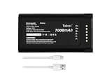 Gikysuiz E340 Rechargeable Battery Compatible with Security Video Doorbell C31,Type-C Charge Cable, Part Number HB-E340