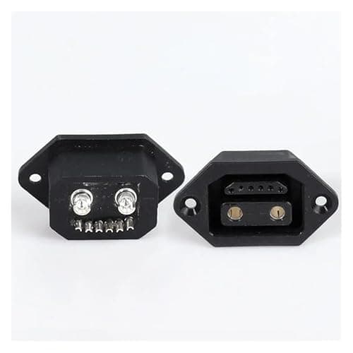 AICNRUT 1 2+6 Electric Vehicle with Wire 8Pin E-Bike Lithium Connector Interface Replacement Adapter(C) (with Signal Pin)