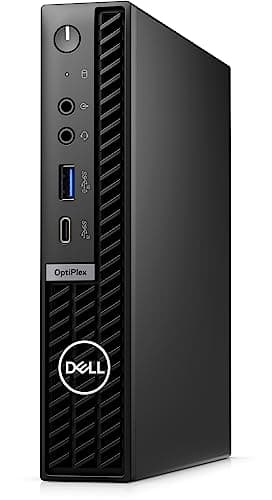 Dell Optiplex 7010 Plus Micro Desktop (2023) | Core i9-13900T - 512GB SSD Hard Drive - 32GB RAM | 24 cores @ 5.3 GHz Win 11 Pro Black (Renewed)