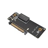 LetLinkSo PCIe 5.0 GEN-Z EDSFF to U.2 SFF-8639 Adapter Card NVMe SSD Converter for 28Pin E1.S E1.L E3.S E3.L, High-Speed Server Interconnect for Enterprise Data Center & IT Workstations