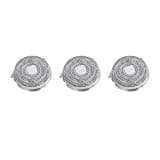 B47B-Shaver Head Blades HQ9 Metal+ABS Replacement Parts for HQ9 HQ9070 HQ9080 HQ8240/8260 PT920 8140XL 8150XL Part(3pcs)