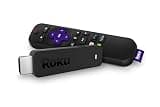 Roku Streaming Stick | Portable; Power-Packed Streaming Device with Voice Remote with Buttons for TV Power and Volume (2018)