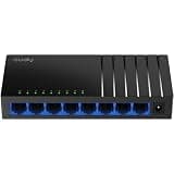 Cudy GS108D 8 Port Gigabit Ethernet Network Switch,Ethernet Splitter - Desktop, Fanless, Traffic Optimization, Plug and Play