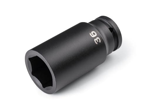 TEKTON 3/4 Inch Drive x 36 mm Deep 6-Point Impact Socket | SID33136
