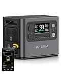 AFERIY 2048Wh Portable Power Station 2400W (Peak 4800W),P210 LiFePO4 Battery Generator,AC Fast Charging, 12V/25A XT60 DC output port,UPS Power Outages,Home Backup,Camping(Solar Panel Optional)