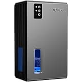 NineSky Dehumidifiers for Home, 1000 Sq.Ft Dehumidifier with 95oz Water Tank, (Grey)
