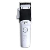 TPOB GO Barber Hair Clippers for Men 9000 RPM with Rubber Grips (Whiteout)