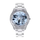 FekiLoot Watch for Men Big Face Stainless Steel Wrist Watch Personality