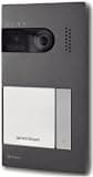 Alpha Communications Soul-2 Video Door Panels Entry Stations for G2+ System, Zamak Front and Graphite Finish; Surface Mount with 2 Buttons