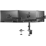 HUANUO Triple Monitor Mount for 13-27 Inch Screens