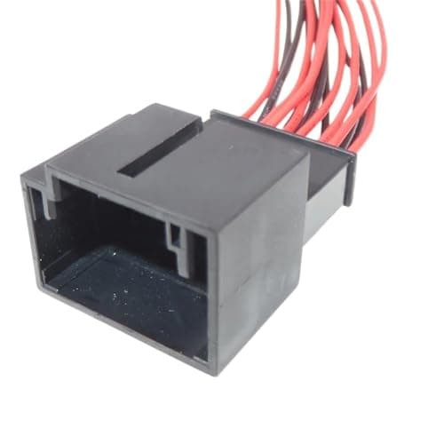 Car Connector 16 Pin Way Auto Rearview Mirror Steering Lock Handbrake Switch Unsealed Connector Car Wire Cable Sockets 1K0972928 95B972728(Male Wires)