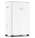 BANABIE 2500 Sq.Ft Dehumidifier for Basement, 32 Pint Dehumidifiers for Home with Drain Hose, Ultra Quiet 32dB, Smart Humidity Control, 24H Timer, Energy Efficient, Portable for Bedroom, Bathroom, RV