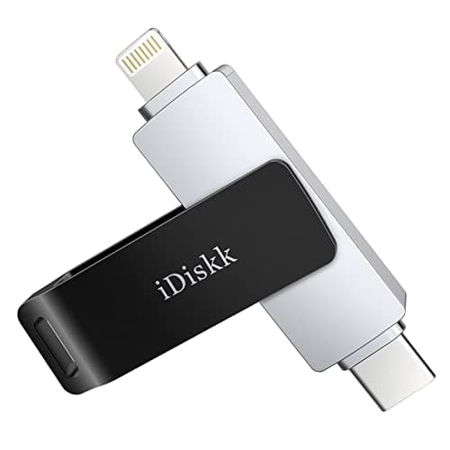 iDiskk 512GB for iPhone 17/16/15 Super Fast Solid State Flash Drive Photo Stick