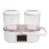 AYNEFY Mini Washing Machine, Underwear Washing Machine with Dual Cup Mini Rechargeable Cordless Deep Cleans Small Clothes for Apartment, Dorm, RV, Travel, Hotel Use