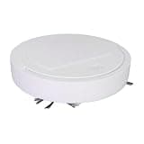 Omquot Robot Vacuum Cleaner, Powerful Intelligent Sweeping Robot for Home, 3-in-1, Ultra Thin, White, 7 cm, 1.5 cm, for Tight Spaces