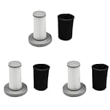AIHDBCL FiltersVacuum Cleaner Accessories Filter Element Initial Effect Cover Cotton,Compatible for Deerma DX700, DX700S(3pcs)