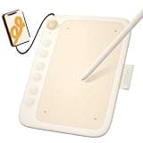 UGEE Q6 Drawing Tablet for Android Phone, Graphic Tablet with 6Hot Keys, 6.5”x4” Portable Writing Tablet Adjustable Drawing Mode, Drawing Pad with 16K Levels Battery-Free Stylus for Mac/Windows/Chrome