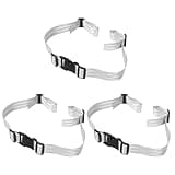 Levemolo 3pcs Adjustable High Chair Straps and Infants, Portable Imitation Nylon Safety Harness with Comfortable Fit for Dining and Travel